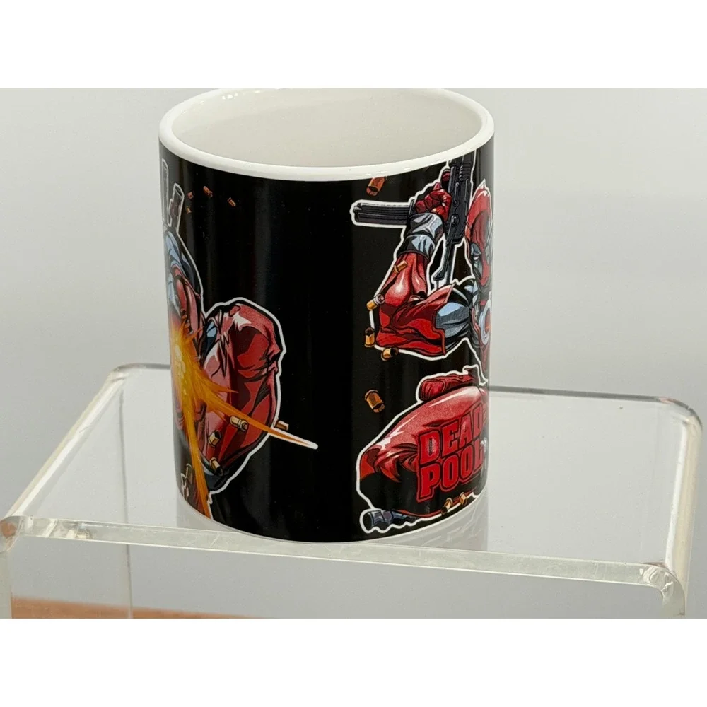Marvel Deadpool Ceramic Coffee Mug Comic Style Artwork - Picture 3 of 5